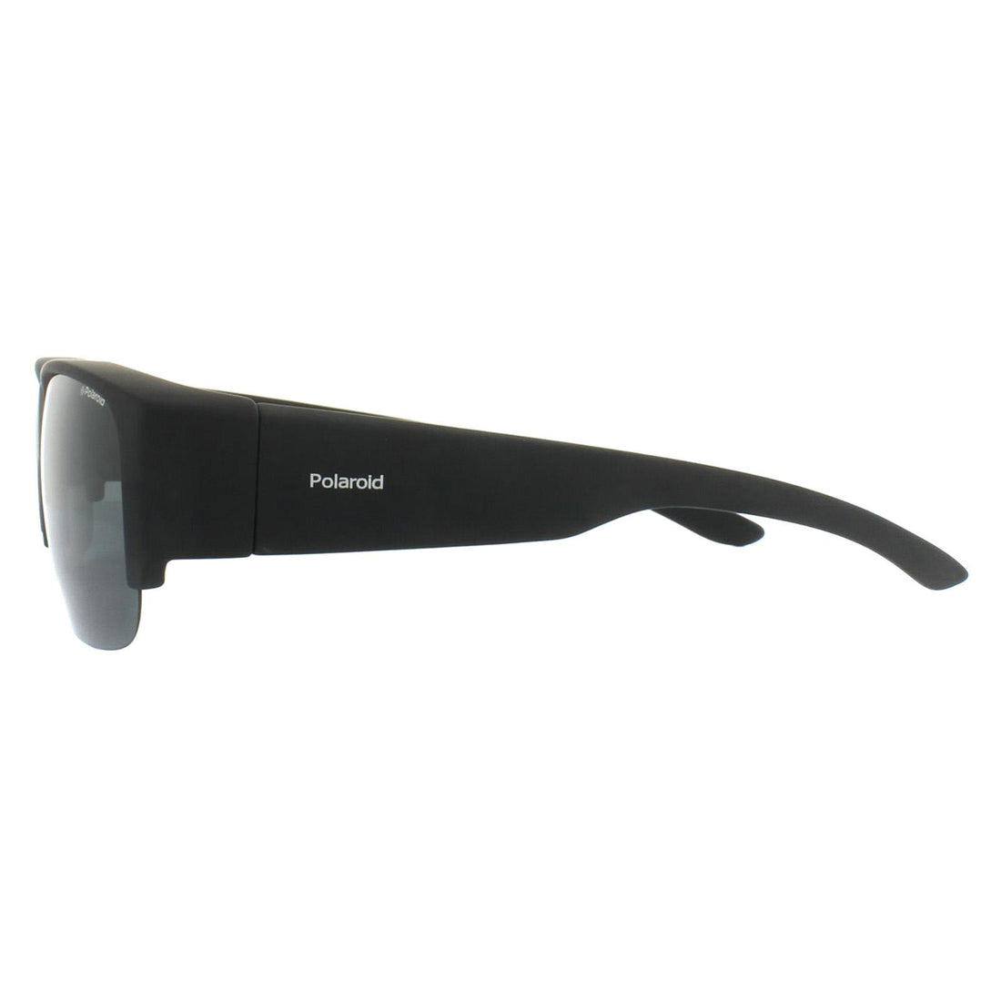 Polaroid Suncovers Fitover Sunglasses PLD 9007/S DL5 Y2 Black Grey Polarized