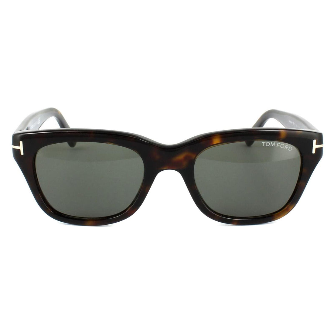 Tom Ford Sunglasses 0237 SNOWDON 52N Dark Havana Green