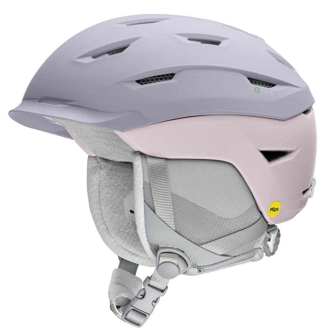 Smith Liberty Mips 2V2 59 Matte Lunar Fog Blush Unisex Helmet