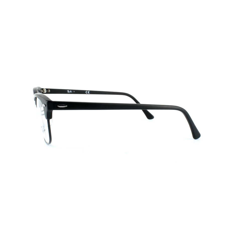 Ray-Ban Glasses Frames 5154 Clubmaster 2077 Matt Black 51mm
