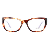 Prada Glasses Frames PR11YV 07R1O1 Caramel Tortoise Women