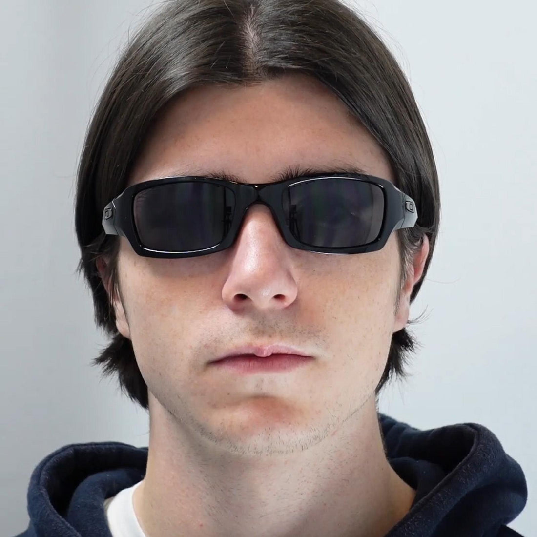 Oakley Sunglasses Fives Squared OO9238-04 Polished Black Grey