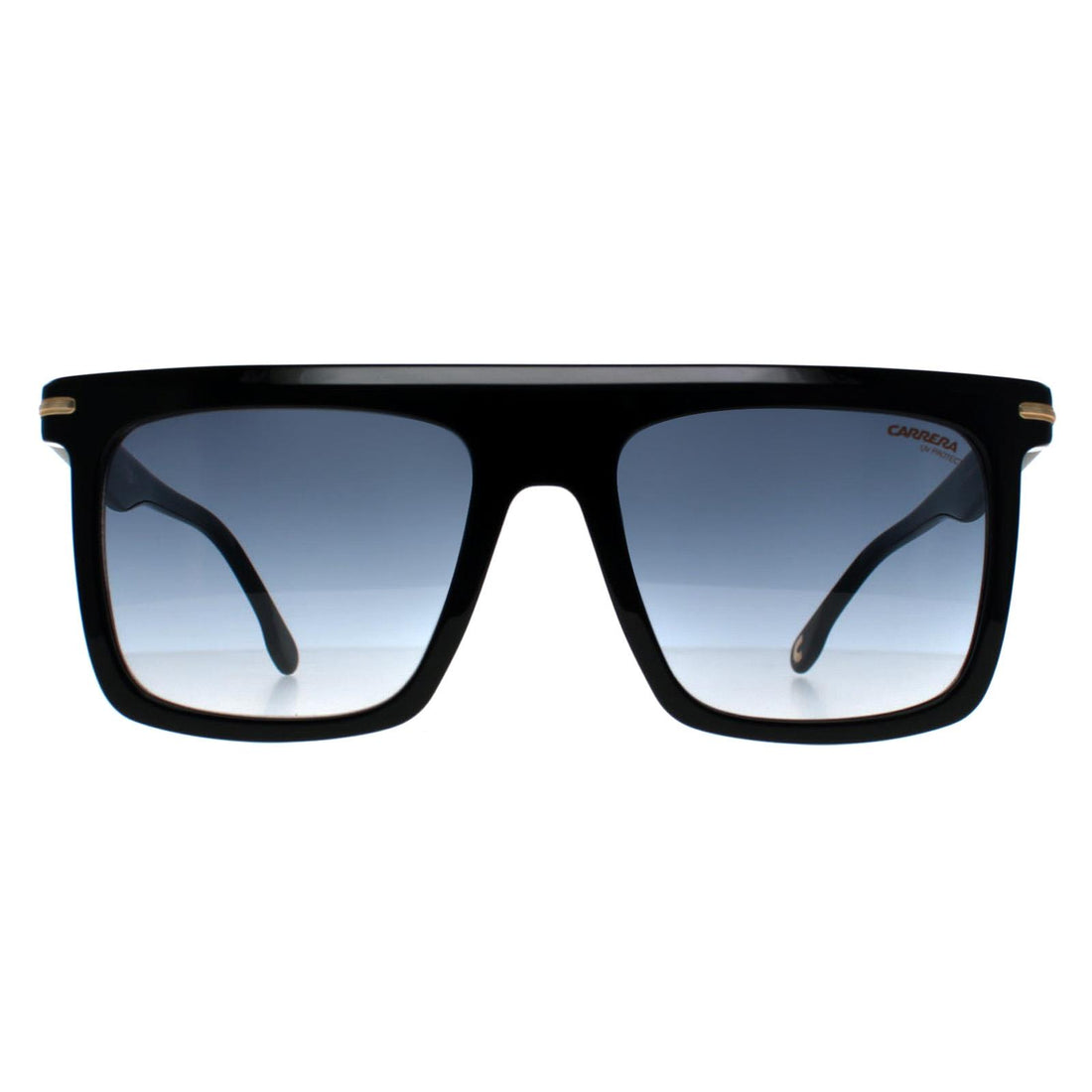 Carrera Sunglasses 359/S 2M2 08 Black with Gold Blue Gradient