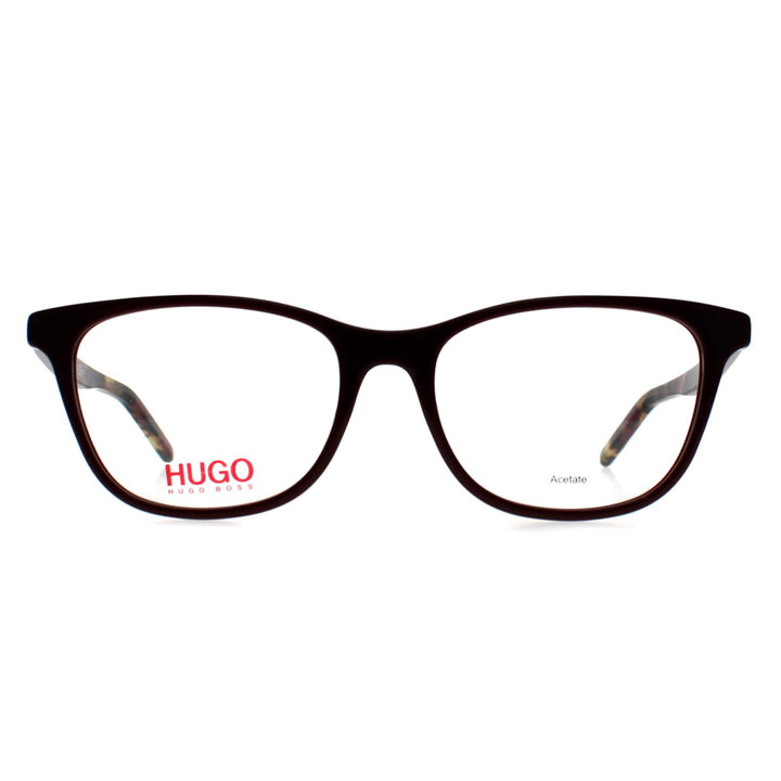 Hugo by Hugo Boss Glasses Frames HG 1041 YDC Burgundy Havana Women