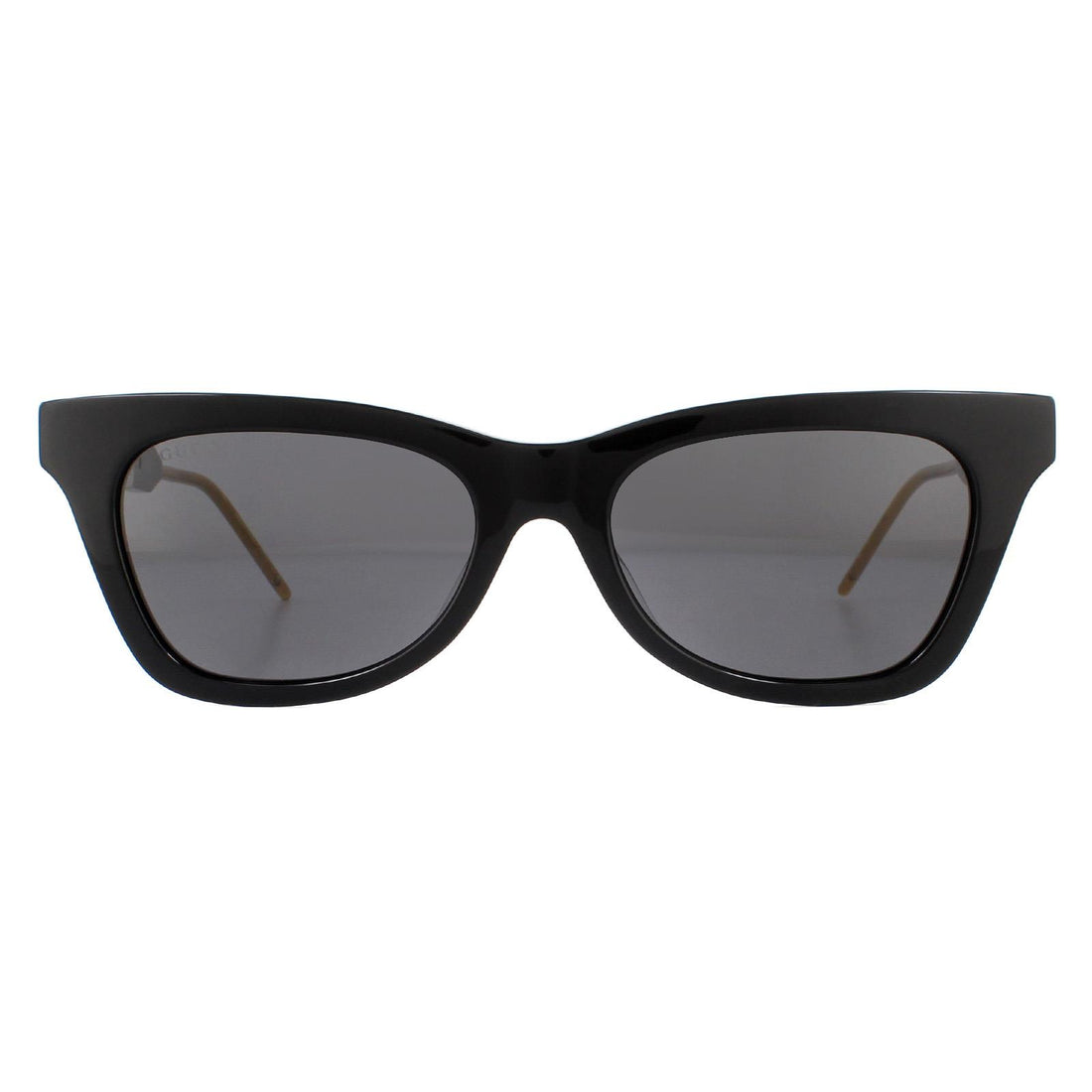 Gucci Sunglasses GG0598S 001 Black and Gold Grey