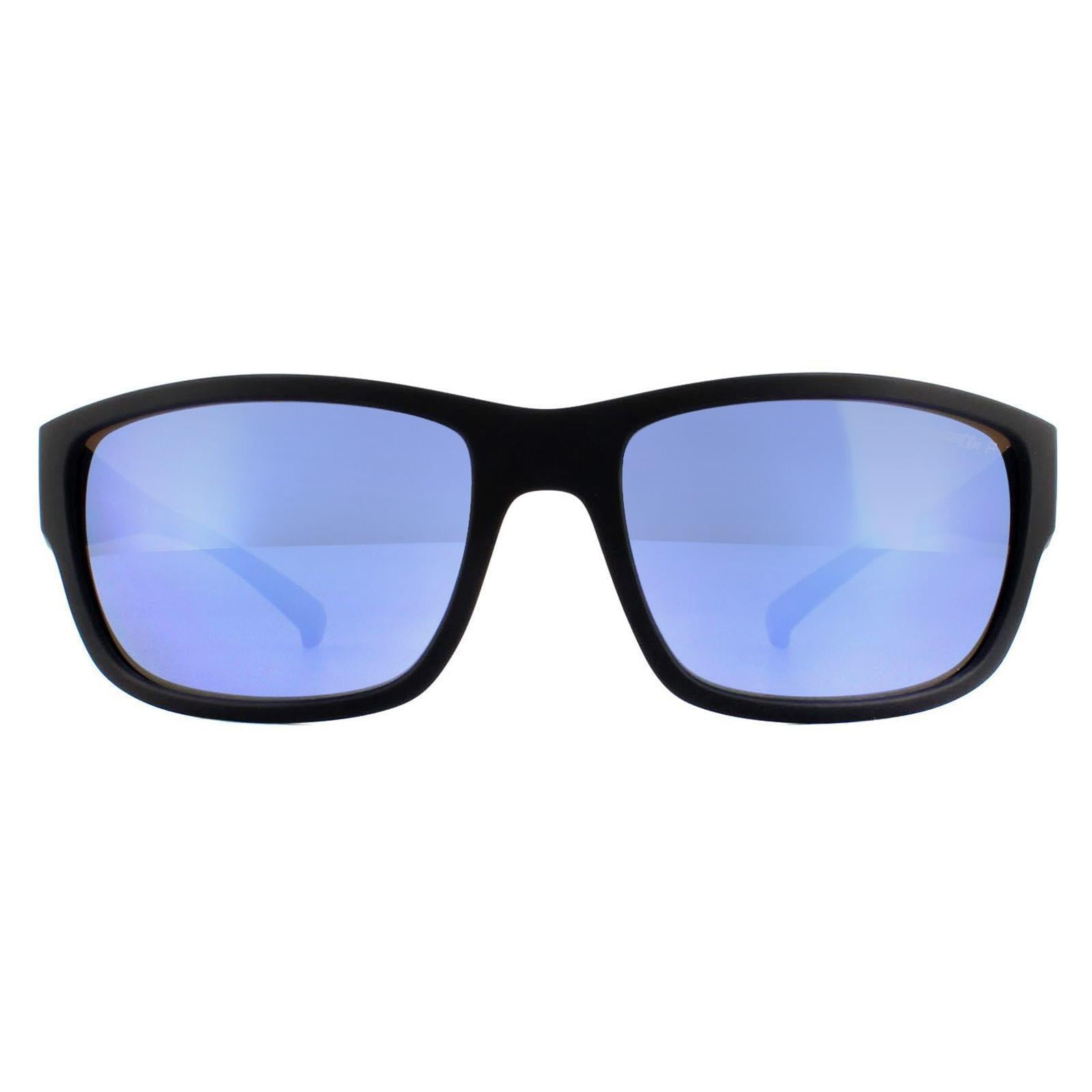 Sunglasses Bushwick 4256 01 22 Matte Black Dark Grey Mirror Water