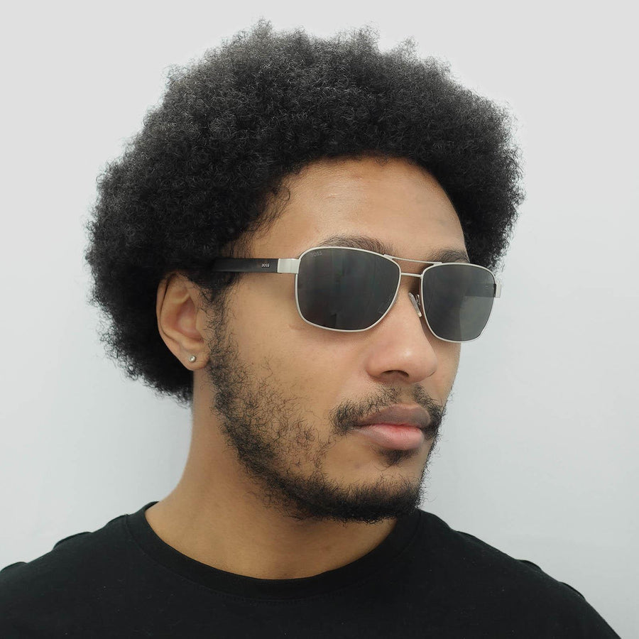 Hugo Boss Sunglasses BOSS 1240/S R81/70 Matte Ruthenium Brown