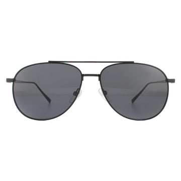Salvatore Ferragamo Sunglasses SF201S 002 Matte Black Grey