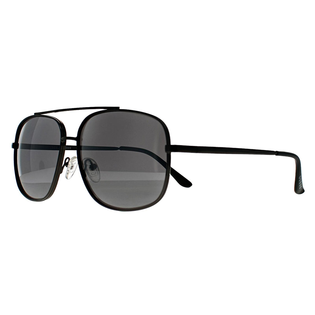 Guess Sunglasses GF0207 08C Gunmetal Grey Mirror
