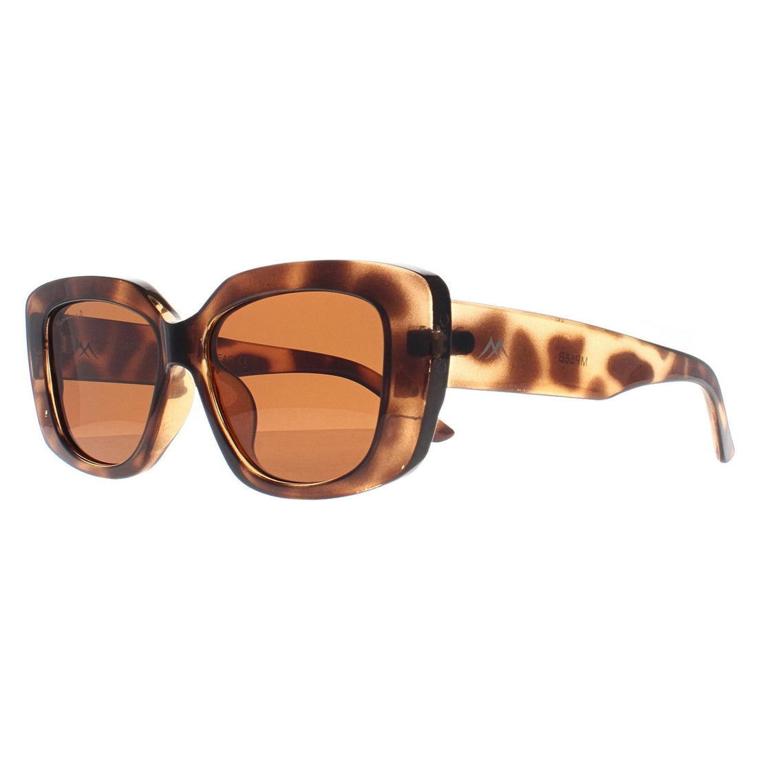 Montana Sunglasses MP56 B Shiny Soft Demi Brown Polarized