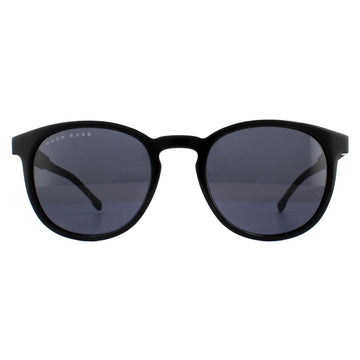 Hugo Boss Sunglasses 0922/S 807 IR Black Grey Blue