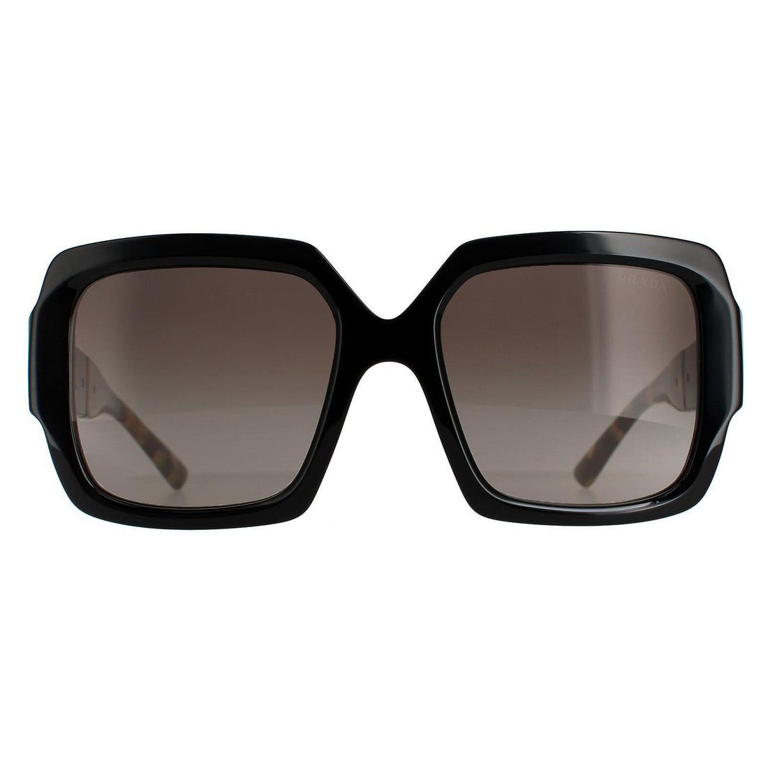 Prada PR21XS Sunglasses Black / Grey Gradient