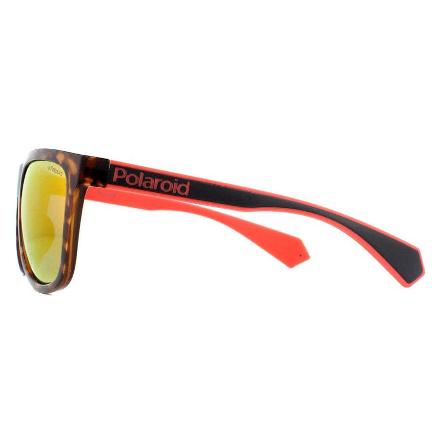 Polaroid Sunglasses PLD 6062/F/S 086 OZ Dark Havana Red Polarized