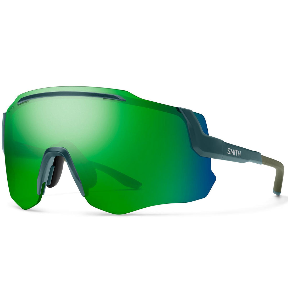 Smith Sunglasses Momentum SIF X8 Matte Olive Green ChromaPop Green Mirror
