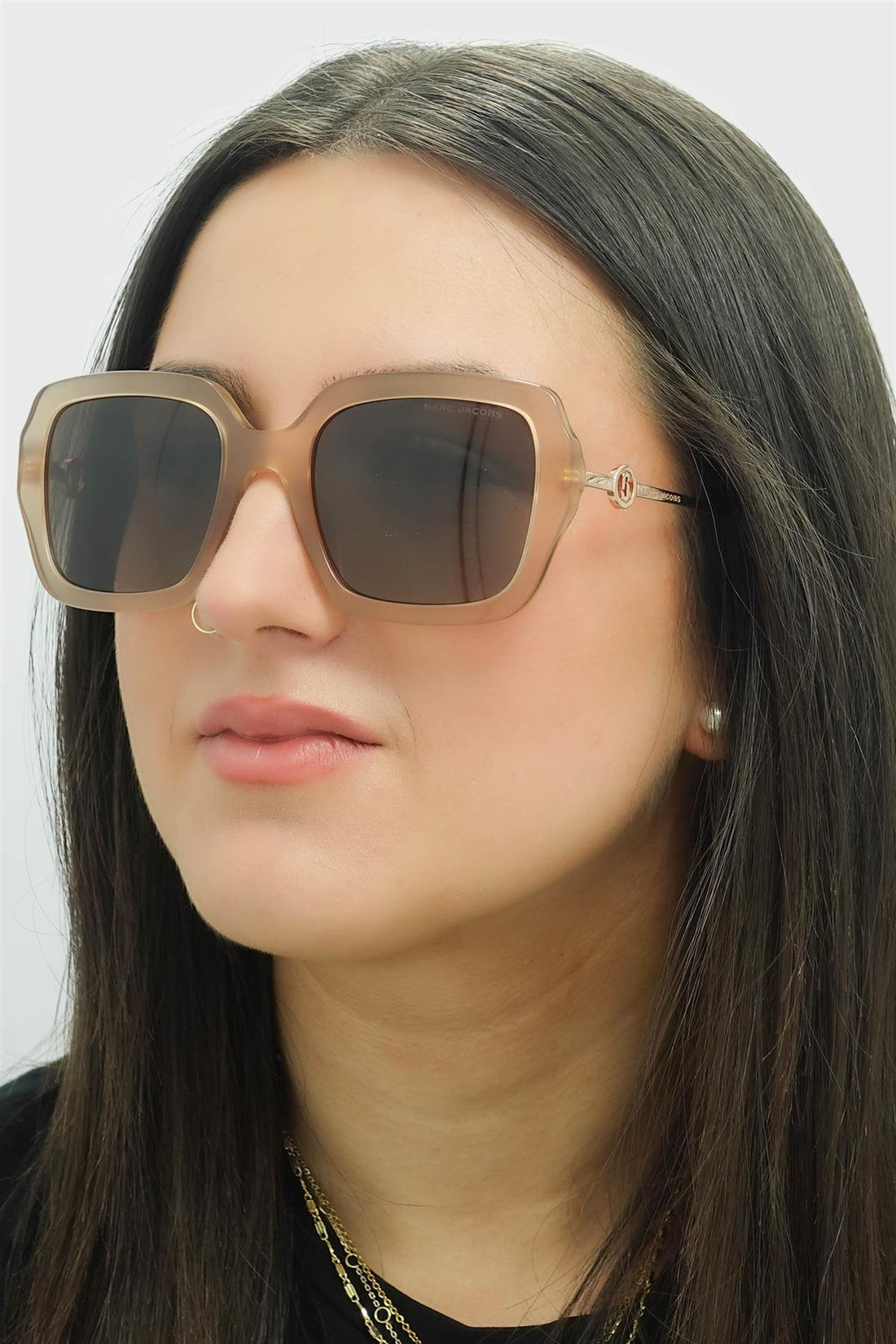 Marc Jacobs Sunglasses MARC 652/S 10A HA Beige Brown Gradient