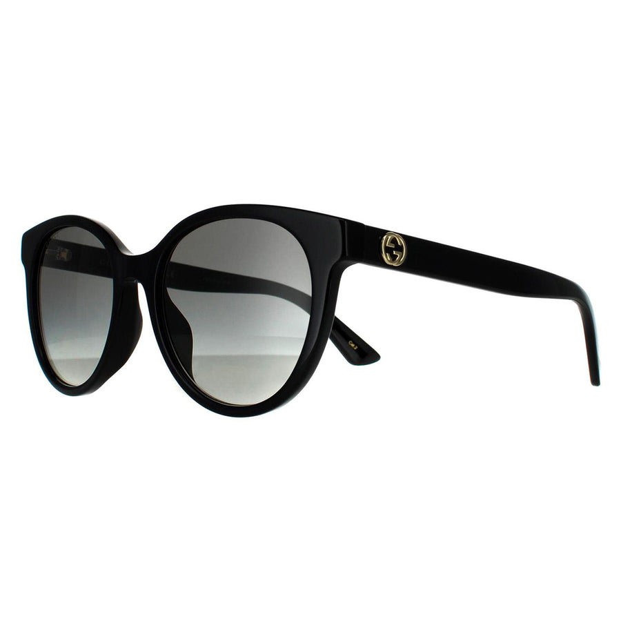 Gucci Sunglasses GG0702SKN 001 Black Grey Gradient