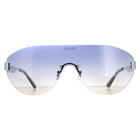 Guess Sunglasses GF6161 11W Matte Light Nickeltin Blue Gradient