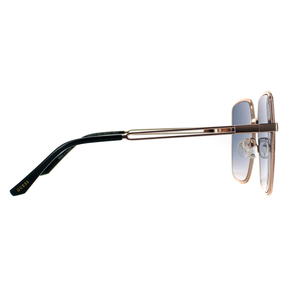Guess Sunglasses GF0419 28W Shiny Rose Gold Blue Gradient