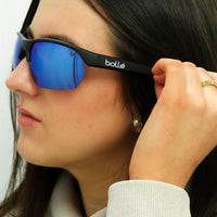 Bolle Sunglasses Victus BS065004 Black Matte Blue Volt+ Offshore Polarized