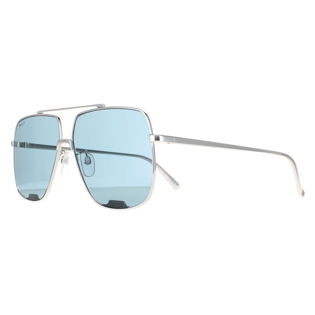 Bally Sunglasses BY0017-D 18N Silver Blue
