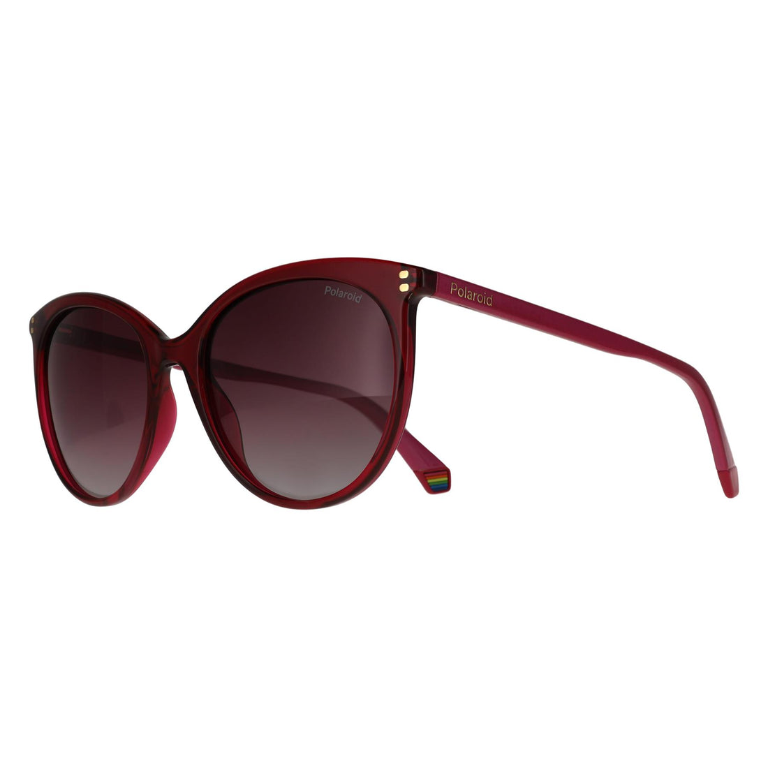 Polaroid Sunglasses PLD 6231/S QHO JR Pink Burgundy Red Gradient