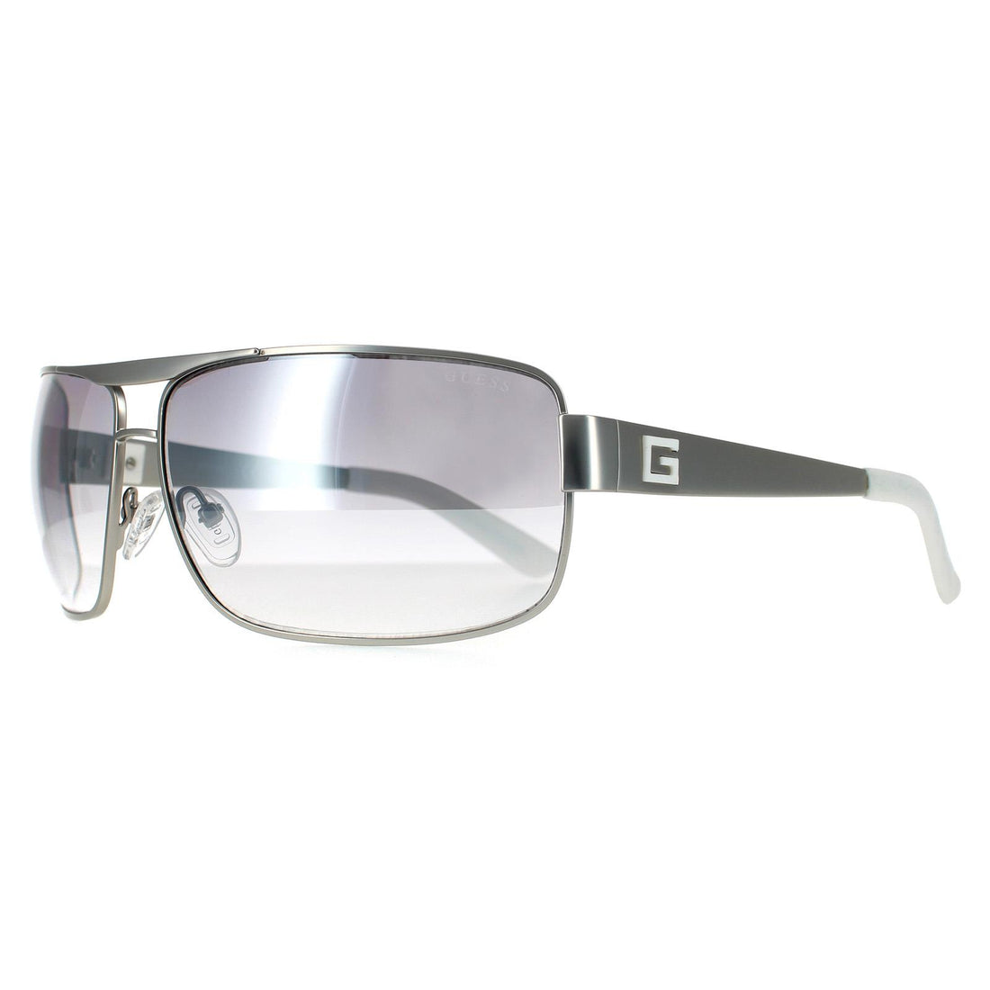 Guess Sunglasses GU6954 11C Matte Light Nickeltin Smoke Mirror
