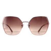 Guess Sunglasses GU7843 28F Shiny Rose Gold Brown Gradient