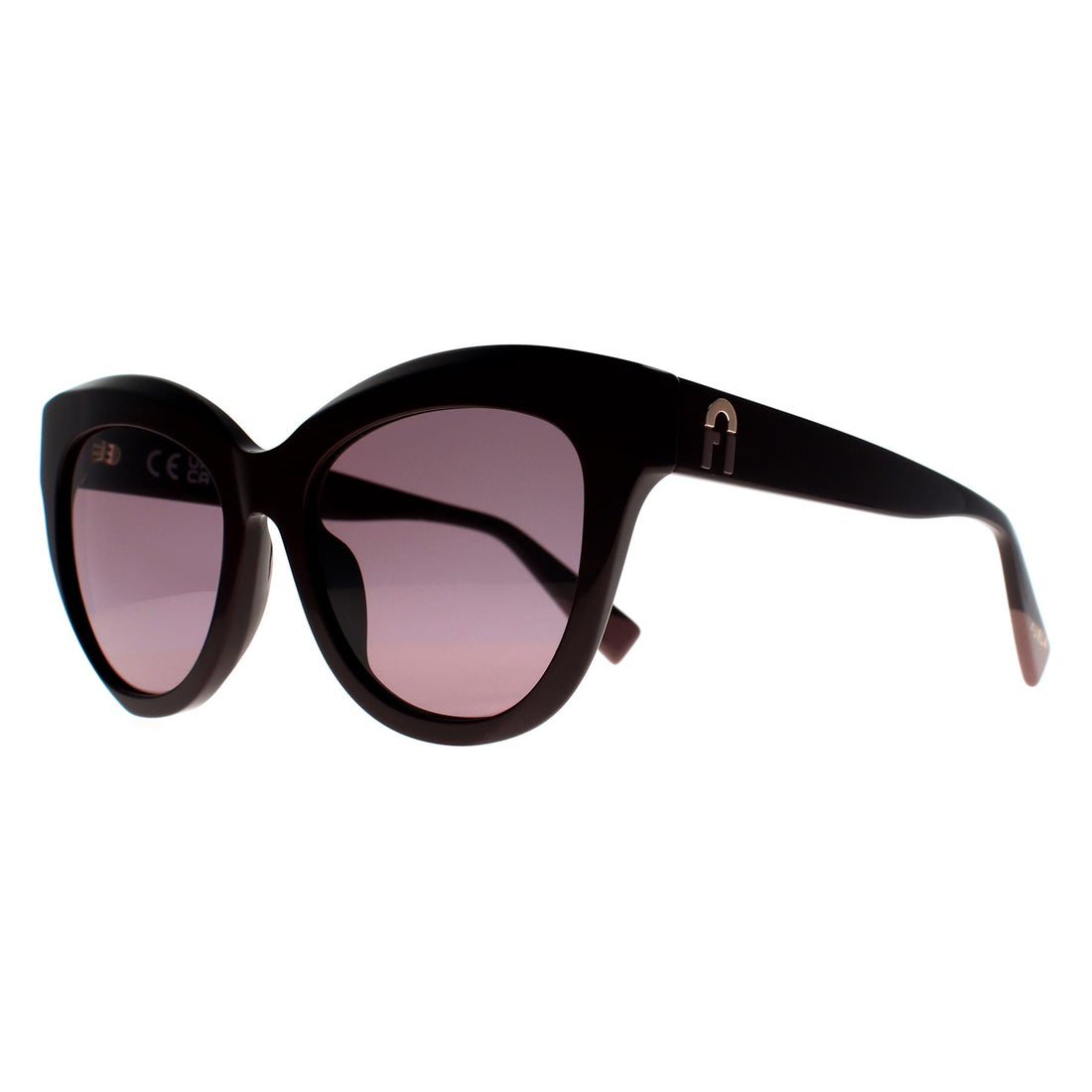 Furla Sunglasses SFU780 06YW Brown Violet
