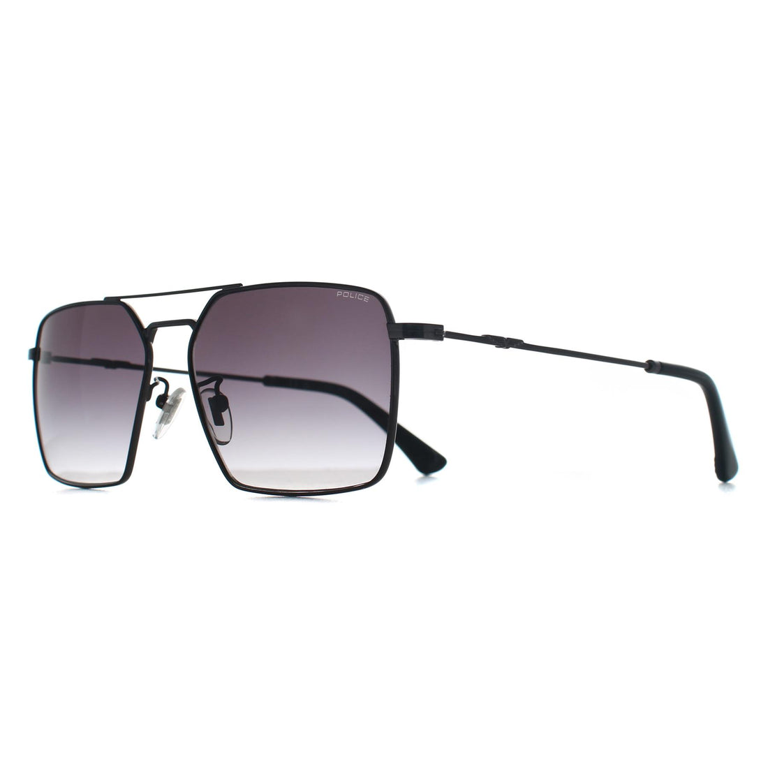 Police Sunglasses SPLL07 Origins Lite 15 0568 Shiny Gunmetal Grey Gradient