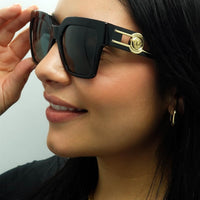 Versace Sunglasses VE4458 GB1/87 Black Dark Grey