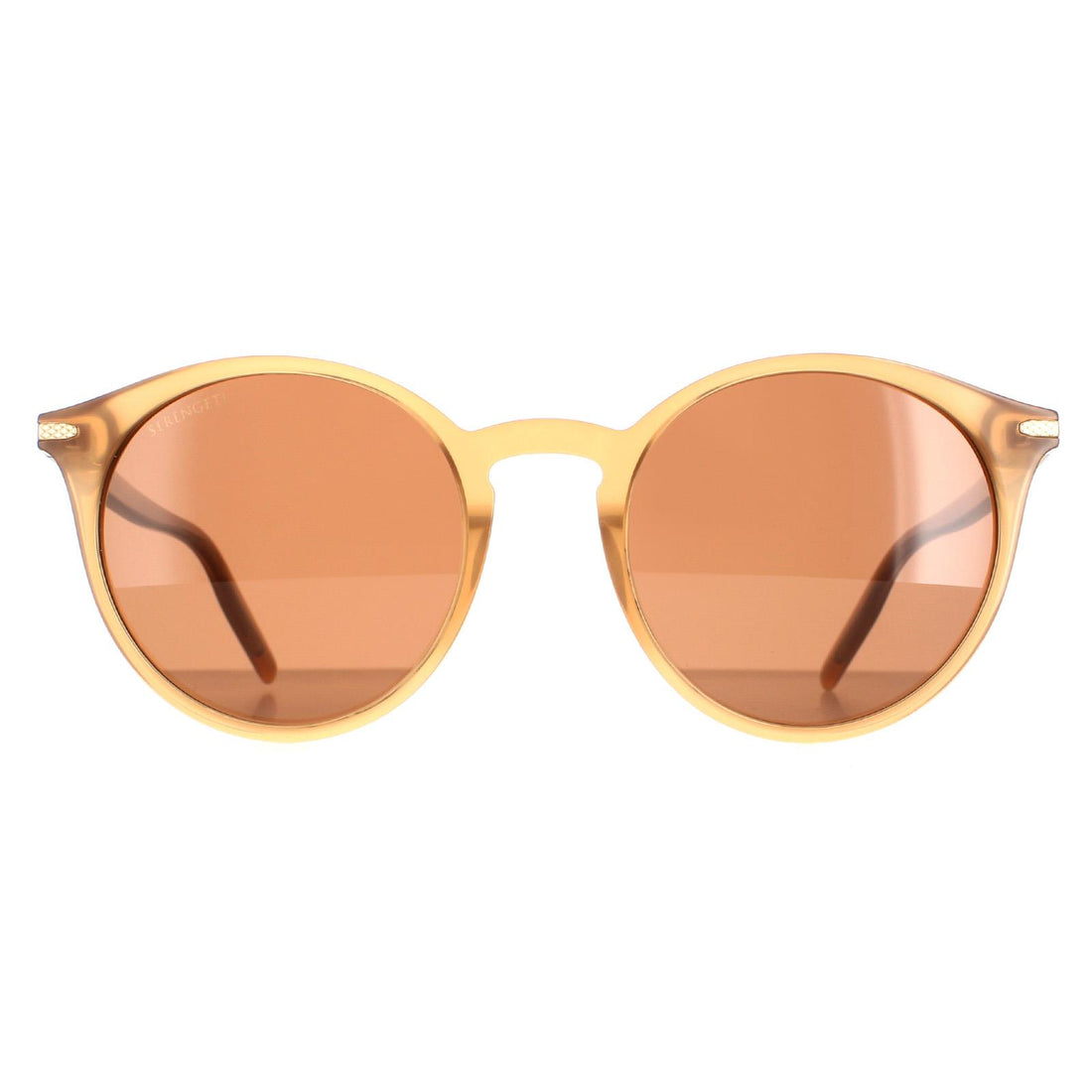 Serengeti Sunglasses Leonora 8956 Shiny Beige Mineral Polarized Drivers