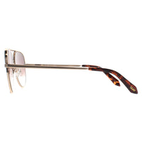 Quay Sunglasses High Key Mini GLD Gold Brown Gradient