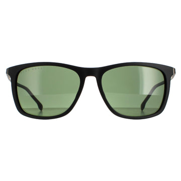 Hugo Boss Sunglasses BOSS 1249/S/IT 003 QT Matte Black Green