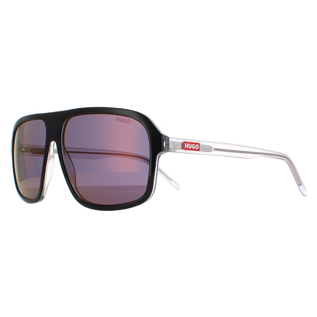 Hugo by Hugo Boss Sunglasses HG 1195/S 7C5 AO Black Crystal Red Mirror