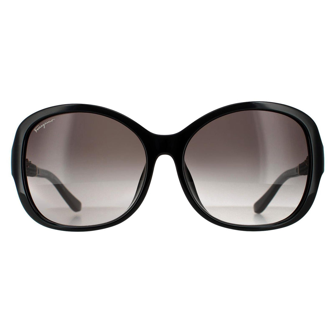 Salvatore Ferragamo Sunglasses SF744SLA 001 Black Grey Gradient