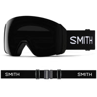 Smith Ski Goggles 4D Mag XL 0JX 4Y Black ChromaPop Sun Black & CP Storm Blue Sensor Mirror