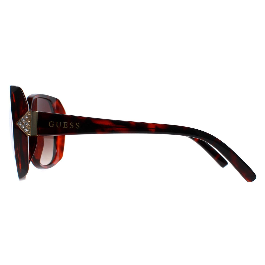 Guess Sunglasses GF0373 52F Brown Brown Gradient
