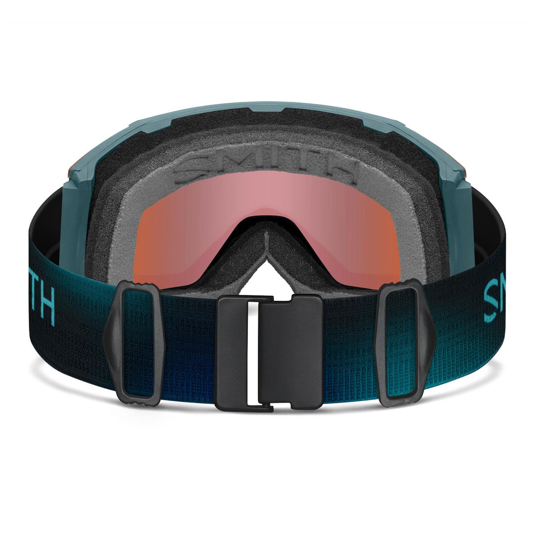 Smith Ski Goggles Squad Mag 3VN XP Cenote ChromaPop Everyday Green Mirror & Storm Blue Sensor Mirror