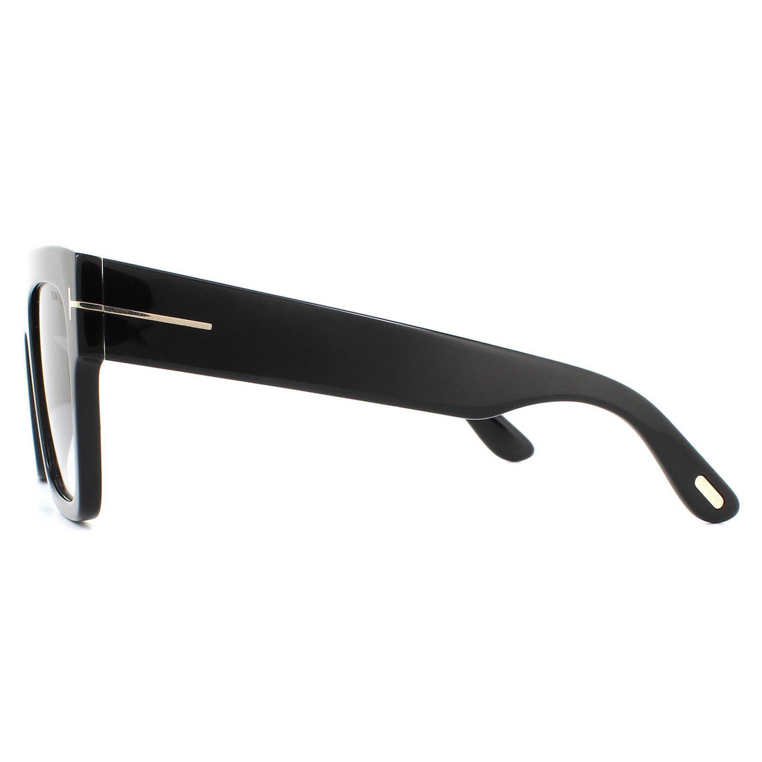 Tom Ford Sunglasses Renee FT0847 01B Shiny Black Grey Smoke Gradient