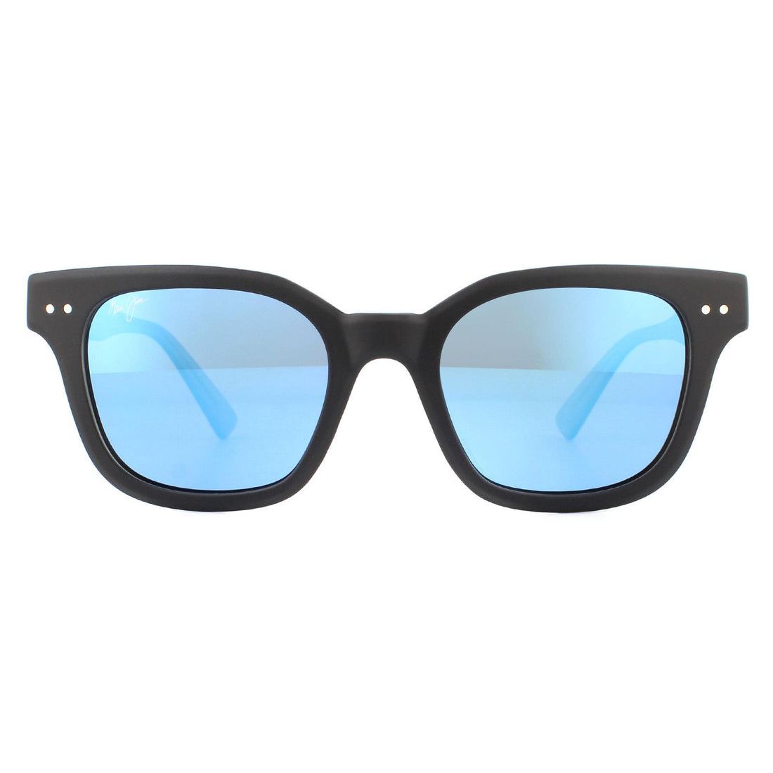 Maui Jim Sunglasses Shore Break B822-02MG Black with Grey Blue Hawaii Polarized