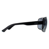 Armani Exchange Sunglasses AX2012S 606381 Matte Black Grey Polarized