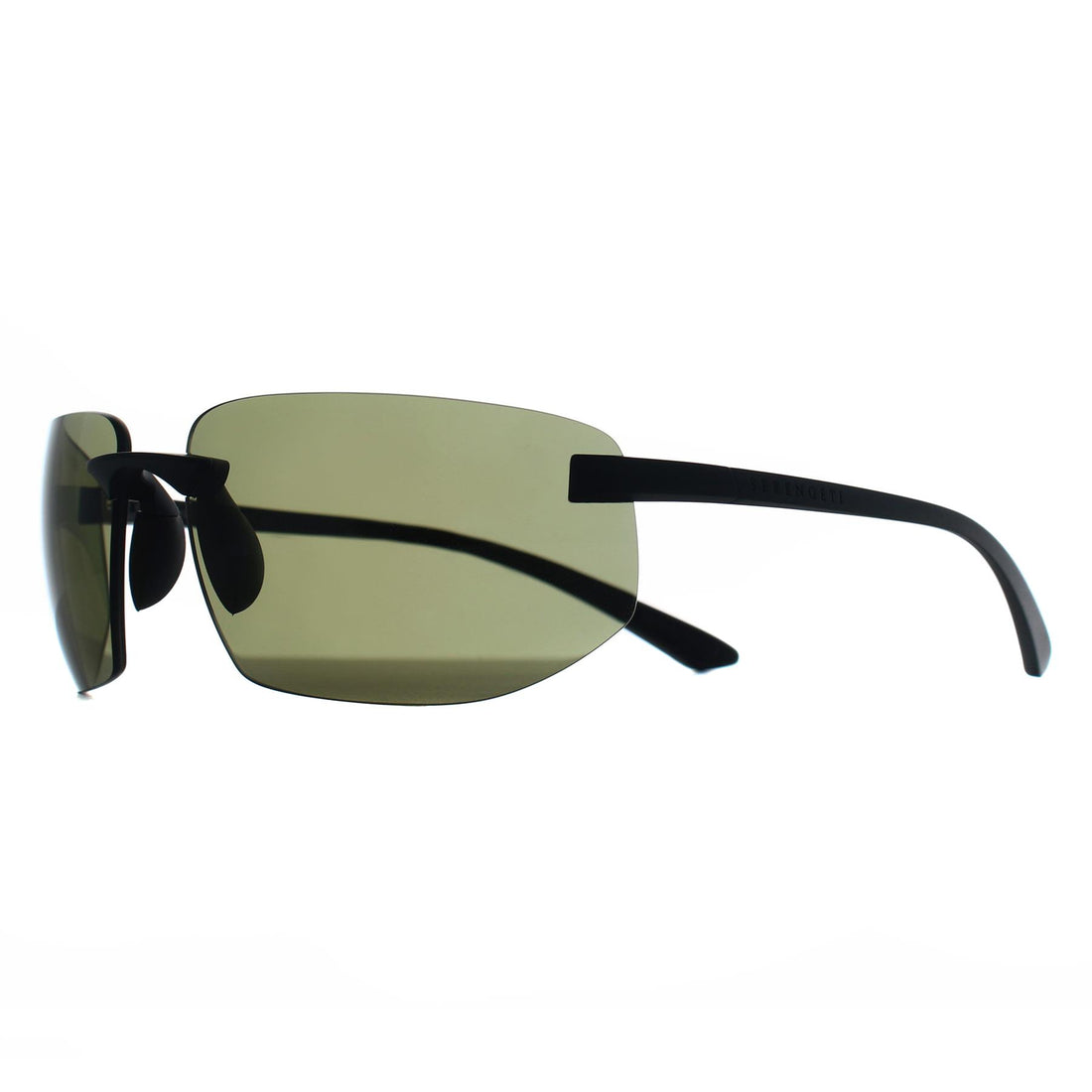 Serengeti Sunglasses Lupton 2.0 SS752006 Matte Black PhD 2 555nm Green Polarized