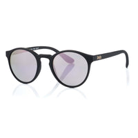 Superdry Sunglasses SDS Saratoga 191 Matte Black Pink Mirror