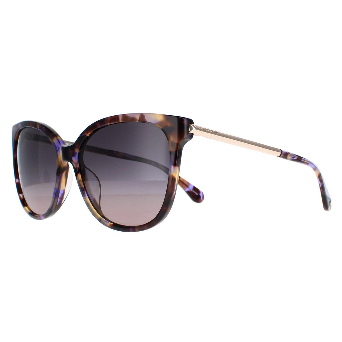 Kate Spade Sunglasses Britton/G/S X8Q WJ Blue Havana Grey Gradient Polarised