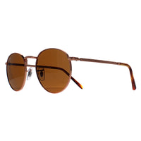 Ray-Ban Sunglasses RB3637 New Round 920233 Rose Gold Brown