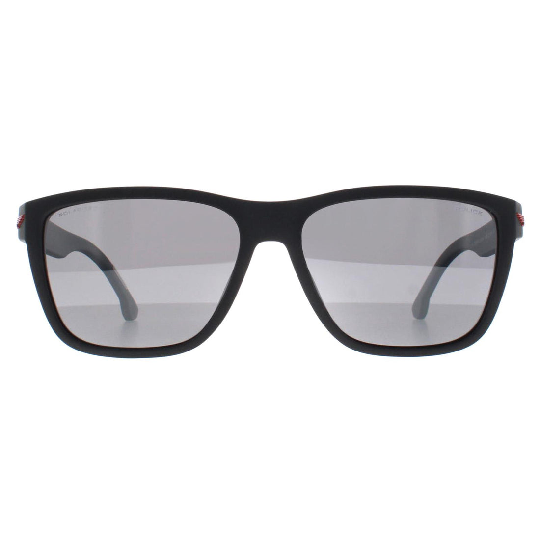 Police Sunglasses SPLB38E Tailwind 3 6VPP Black Grey Polarized