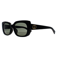 Gucci Sunglasses GG1979SK 001 Shiny Black Grey