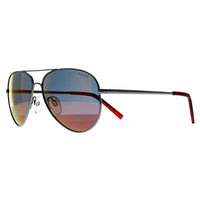Polaroid Kids Sunglasses PLD 8015/N GHP OZ Ruthenium Red Red Mirror Polarized