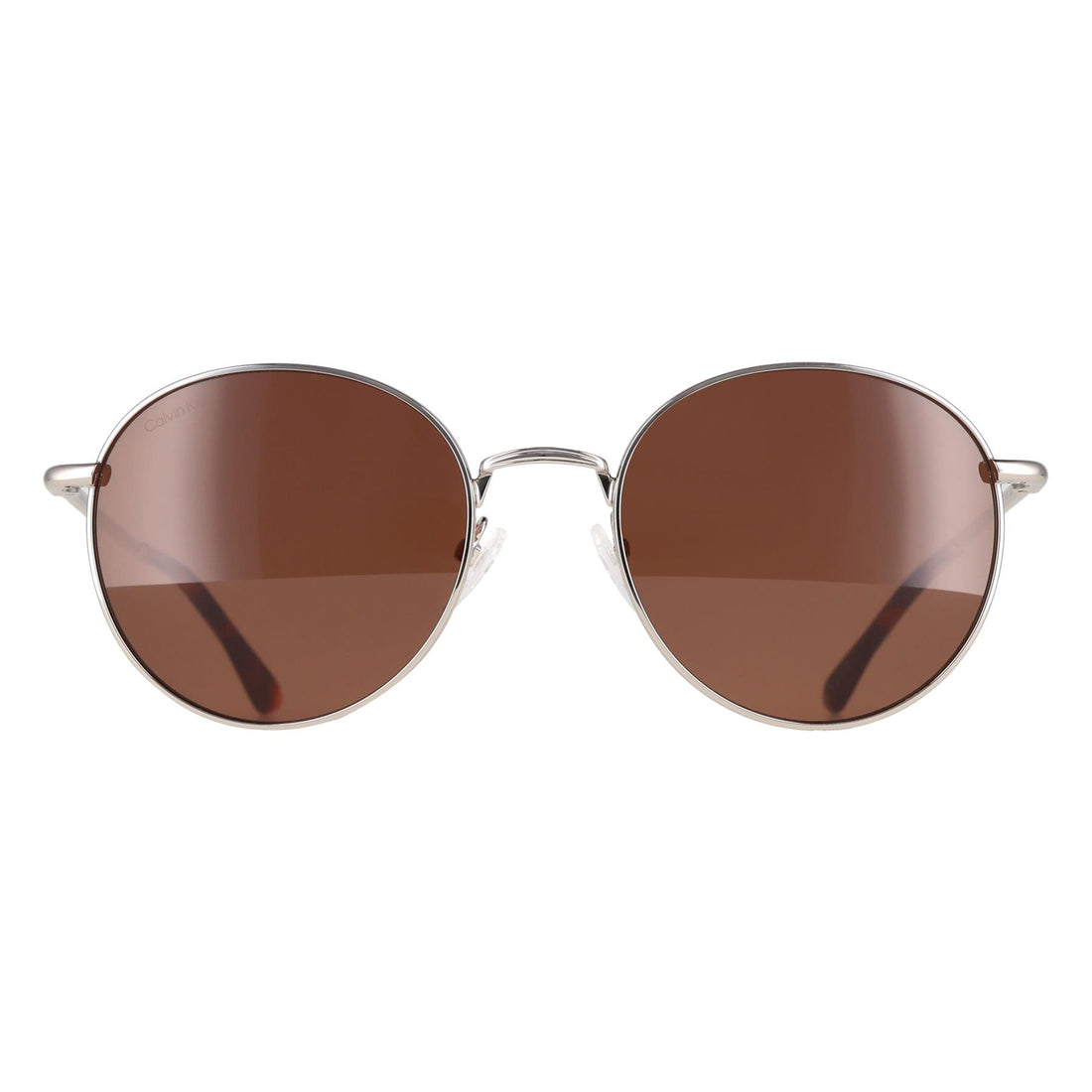 Calvin Klein Sunglasses CK21127S 045 Silver Dark Brown