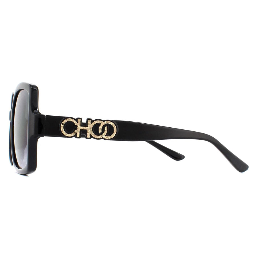 Jimmy Choo Sunglasses SAMMI/G/S 807 9O Black Dark Grey Gradient